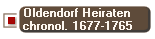 Oldendorf Heiraten
chronol. 1677-1765